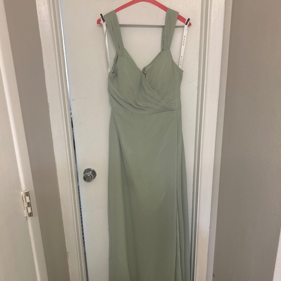 Azazie Dresses & Skirts - AZAZIE DUSTY SAGE bridesmaids dress